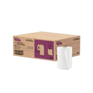 Sunset 8″ x 350′ White Hand Towel Rolls