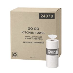 2-Ply White Individually Wrapped Kitchen Towel