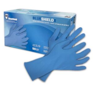 Blue Shield8 Nitrile Disposable Gloves
