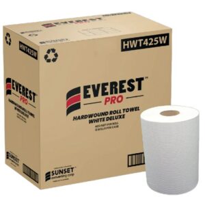 Sunset 8″ x 425′ White Hand Towel Rolls