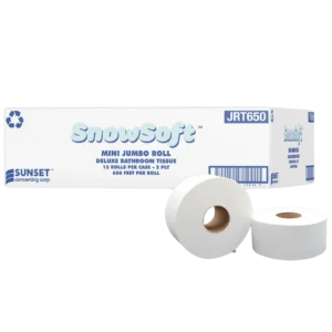 Sunset 2.5 x 650 2‑Ply Mini JRT Bathroom Tissue