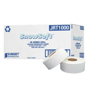 Sunset 1000′ 2-Ply JRT Jumbo Bath Tissue
