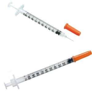 SYRINGE INSULIN 1CC SLIP-TIP && W/O NEEDLE CA/8 X 100