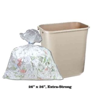 Clear Garbage Bags 26 × 36 Ex-Strong (Case of 200)