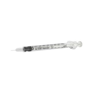 SYRINGE & NEEDLE INSULIN 1CC 31G X 6MM ULTRA-FINE II CA