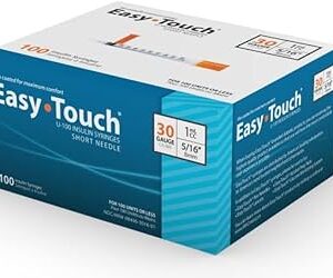 SYRINGE & NEEDLE INSULIN 1CC 30G X 5/16IN FIXED NEEDLE BX/100 BULK