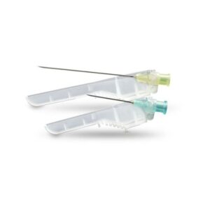 NEEDLE HYPO 25 X 1IN SAFETY SURGUARD III BX/100
