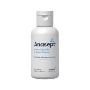CLEANSER ANTIMICROBIAL ANASEPT SKIN & WOUND 4OZ W/DISP CAP CA/24