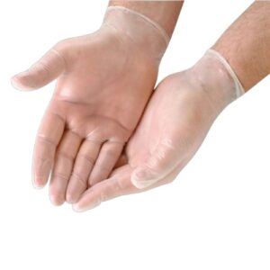 Medium Clear Vinyl Gloves (Mark's Choice)