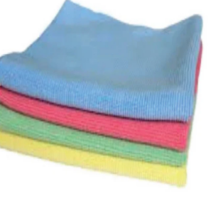Janitor's Choice 30x30cm Assorted Colour Microfiber Cloth Pack
