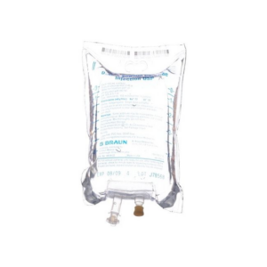 SOLUTION SALINE 0.45% NACL 500ML INJ STERILE CA/24