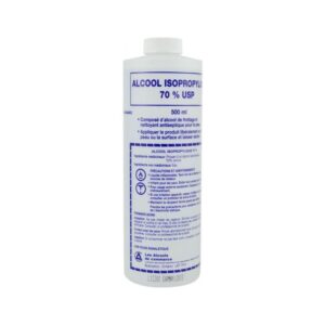 ALCOHOL ISOPROPYL 70% 500ML CLEAR P65