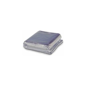 BLANKET EMERGENCY MYLAR 56 X84IN REFLECTIVE/FOLDS TO POCKET SZ