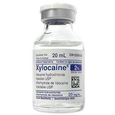 ANESTHETIC LOCAL INJ XYLOCAINE 2% PLAIN 20ML VIAL(318) W/PRESERVATIVE