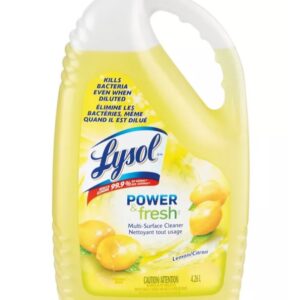 Multi Surface Disinfectant and Cleaner, Sparkling Lemon