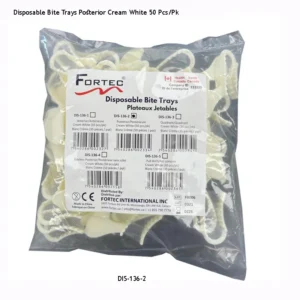 Bite Trays – Posterior (Cream White) (50 pc/pk)