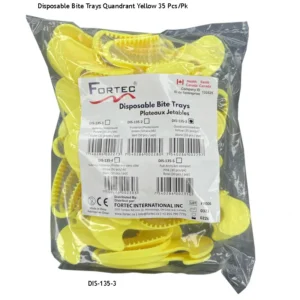 Bite Trays – Quandrant (Assorted Colors) (35 pc/pk)